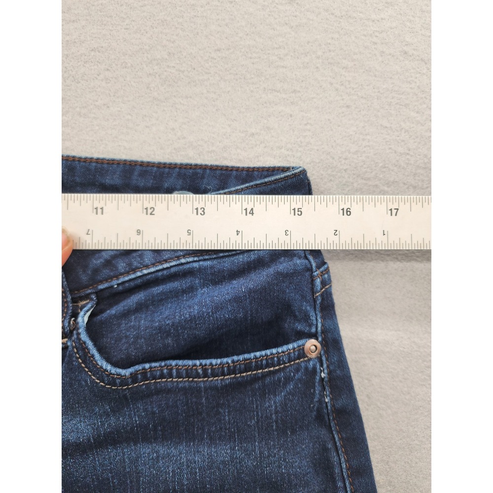 Lee Riders Womens Bootcut Jeans Dark Wash Indigo Stretch Denim Mid Rise Size 10 - Picture 10 of 12